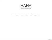 Tablet Screenshot of hannahhallermann.com